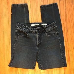 Jones New York High Waist Navy Blue Jeans size 10